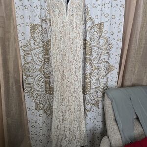 Elegant Lace Maxi Dress